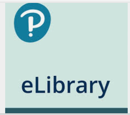 Pearson e-library logo 